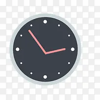 矢量卡通扁平化钟表png-空若网 矢量卡通扁平化钟表png-空若网