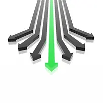 商务箭头设计元素-空若网 商务箭头设计元素-空若网