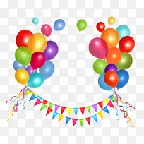 生日蛋糕气球剪贴画-我-空若网 生日蛋糕气球剪贴画-我-空若网