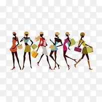 时尚购物女郎-空若网 时尚购物女郎-空若网