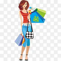 购物女郎-空若网 购物女郎-空若网