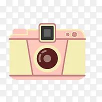 手绘卡通粉色相机图标-空若网 手绘卡通粉色相机图标-空若网