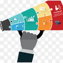 彩色的喇叭-空若网 彩色的喇叭-空若网