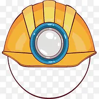 黄色安全帽标题框-空若网 黄色安全帽标题框-空若网