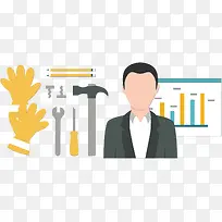 工具表格ppt背景素材-空若网 工具表格ppt背景素材-空若网