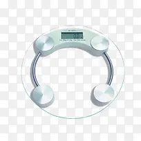 实物透明玻璃屏人体秤素材-空若网 实物透明玻璃屏人体秤素材-空若网