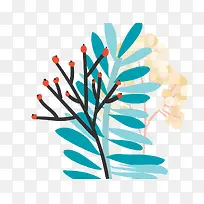 扁平化树叶-空若网 扁平化树叶-空若网