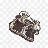 手绘望远镜-空若网 手绘望远镜-空若网