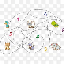 卡通数字-空若网 卡通数字-空若网