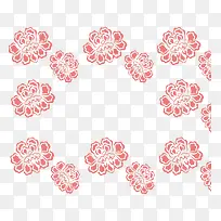 新年彩色印花矢量图-空若网 新年彩色印花矢量图-空若网