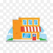 扁平化小房子-空若网 扁平化小房子-空若网