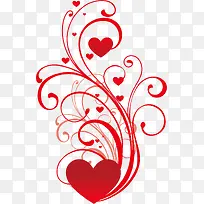 爱心藤蔓-空若网 爱心藤蔓-空若网