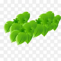 手绘绿叶-空若网 手绘绿叶-空若网