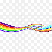 彩色手绘分层线条-空若网 彩色手绘分层线条-空若网