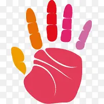 彩色手掌-空若网 彩色手掌-空若网