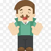 扁平化卡通人物素材-空若网 扁平化卡通人物素材-空若网