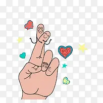 可爱的手掌和手指-空若网 可爱的手掌和手指-空若网