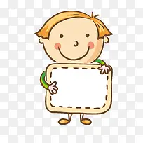 矢量卡通扁平化装饰通知板边框装-空若网 矢量卡通扁平化装饰通知板边框装-空若网