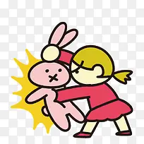 卡通女孩发泄-空若网 卡通女孩发泄-空若网