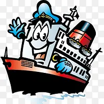 矢量军舰素材-空若网 矢量军舰素材-空若网