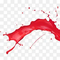 高清摄影飞溅红色染料-空若网 高清摄影飞溅红色染料-空若网