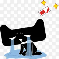 哭泣的天猫标志-空若网 哭泣的天猫标志-空若网