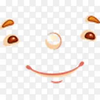 儿童节快乐卡通脸造型鼻子眼镜嘴巴六一儿童节-空若网 儿童节快乐卡通脸造型鼻子眼镜嘴巴六一儿童节-空若网