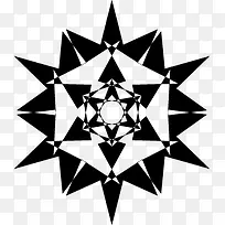 黑白装饰图案-空若网 黑白装饰图案-空若网