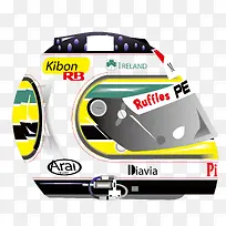 赛车头盔矢量素材-空若网 赛车头盔矢量素材-空若网