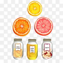 卡通水果罐头包装免扣素材-空若网 卡通水果罐头包装免扣素材-空若网