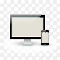 矢量电脑和手机-空若网 矢量电脑和手机-空若网