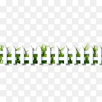 白色围墙元素-空若网 白色围墙元素-空若网