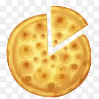 卡通芝士披萨食物设计-空若网 卡通芝士披萨食物设计-空若网