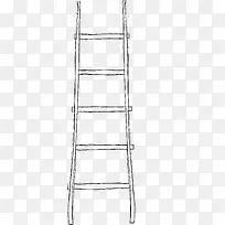 卡通手绘木梯-空若网 卡通手绘木梯-空若网