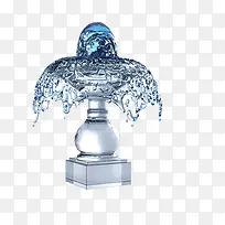 创意透明喷泉-空若网 创意透明喷泉-空若网