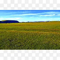 创意摄影一望无际的草原-空若网 创意摄影一望无际的草原-空若网