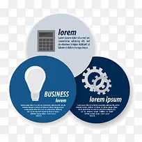 商务圆形信息表矢量-空若网 商务圆形信息表矢量-空若网