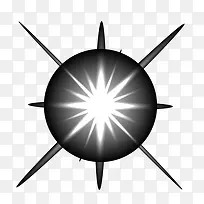 黑色几何对称璀璨星光-空若网 黑色几何对称璀璨星光-空若网