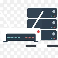 矢量无线路由器素材-空若网 矢量无线路由器素材-空若网