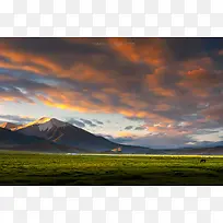 天空渲染云朵高山草原摄影-空若网 天空渲染云朵高山草原摄影-空若网