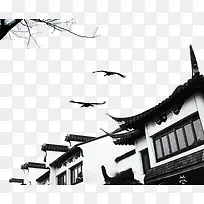 水墨房子-空若网 水墨房子-空若网