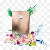 补水面膜海报-空若网 补水面膜海报-空若网