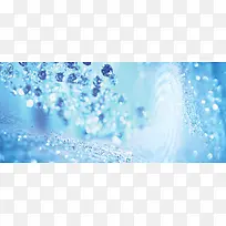 化妆品护肤品面膜璀璨玻璃背景banner-空若网 化妆品护肤品面膜璀璨玻璃背景banner-空若网