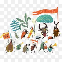 卡通虫子-空若网 卡通虫子-空若网