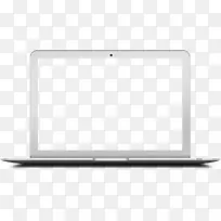 白色卡通笔记本电脑抠图-空若网 白色卡通笔记本电脑抠图-空若网