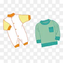 矢量宝宝连体衣-空若网 矢量宝宝连体衣-空若网