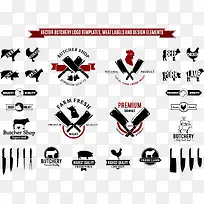 餐具猪肉标签图片-空若网 餐具猪肉标签图片-空若网