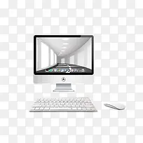 台式电脑样机素材-空若网 台式电脑样机素材-空若网