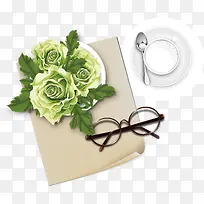 优雅文艺办公室矢量素材-空若网 优雅文艺办公室矢量素材-空若网