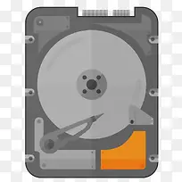 矢量扁平化移动硬盘-空若网 矢量扁平化移动硬盘-空若网